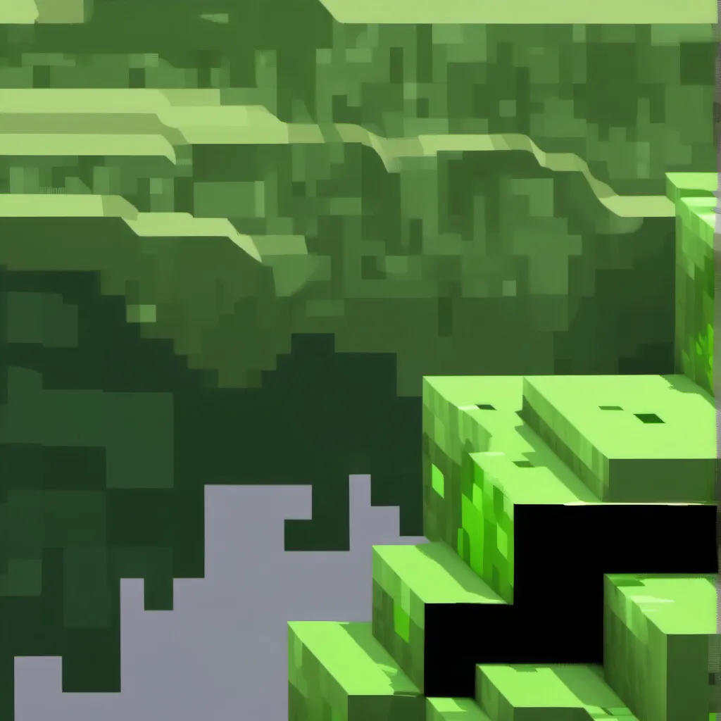 chat with ai character: Minecraft slime 