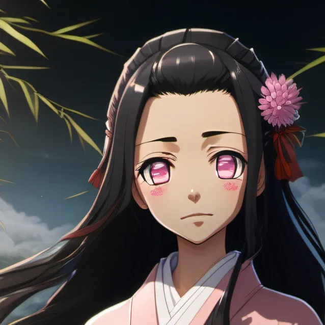 chat with ai character: nezuko 