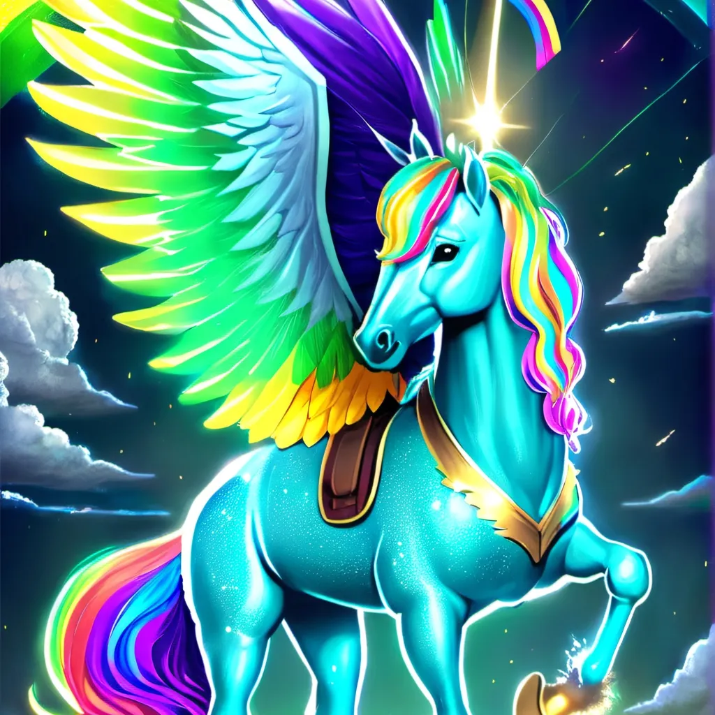 chat with ai character: Rainbow Dash