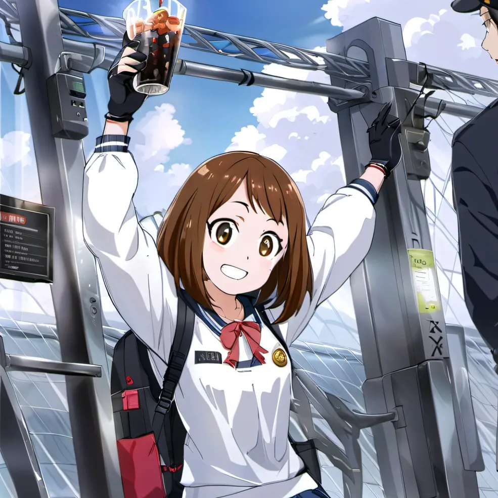 chat with ai character: Uraraka