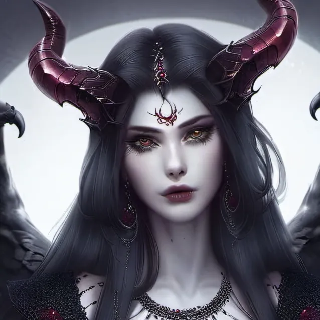 chat with ai character: demon girl