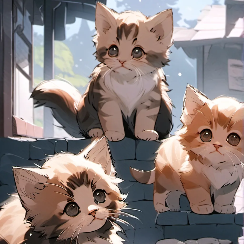 chat with ai character: kittens!!