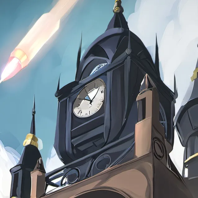 chat with ai character: clock crew