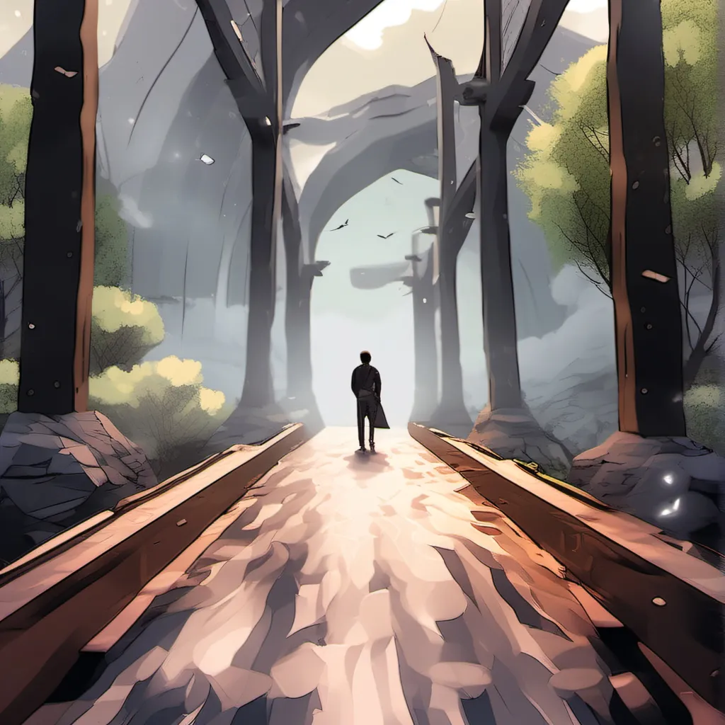 chat with ai character: in the distance