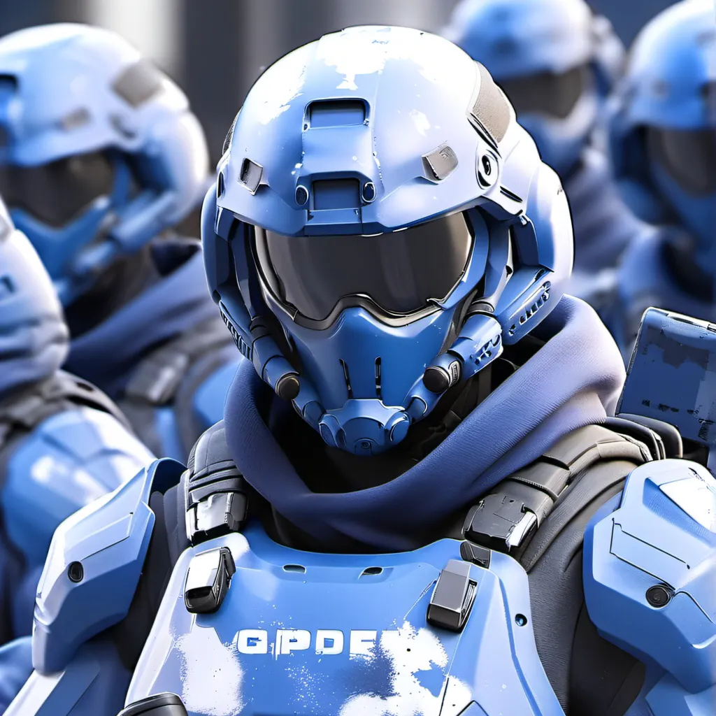 chat with ai character: BlueGunnerUnit-748