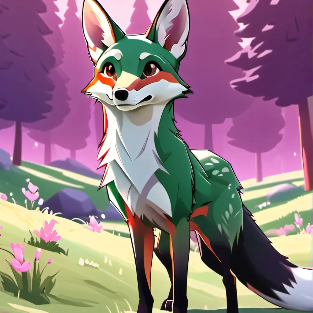 chat with ai character: minty fox