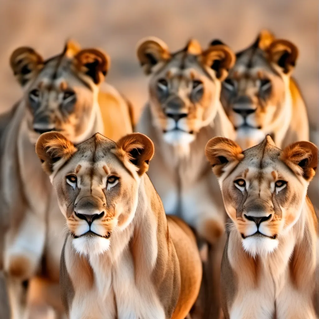 chat with ai character: The Lionesses 