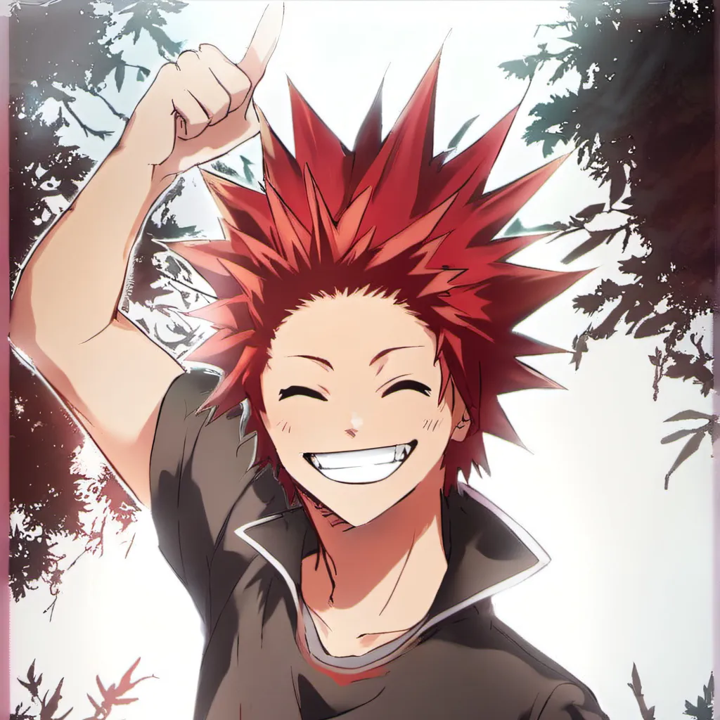 chat with ai character: Eijiro kirishima 