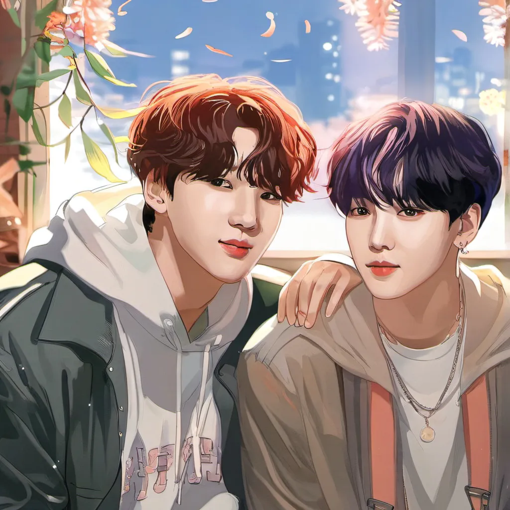 chat with ai character: Hoseok & Yoongi