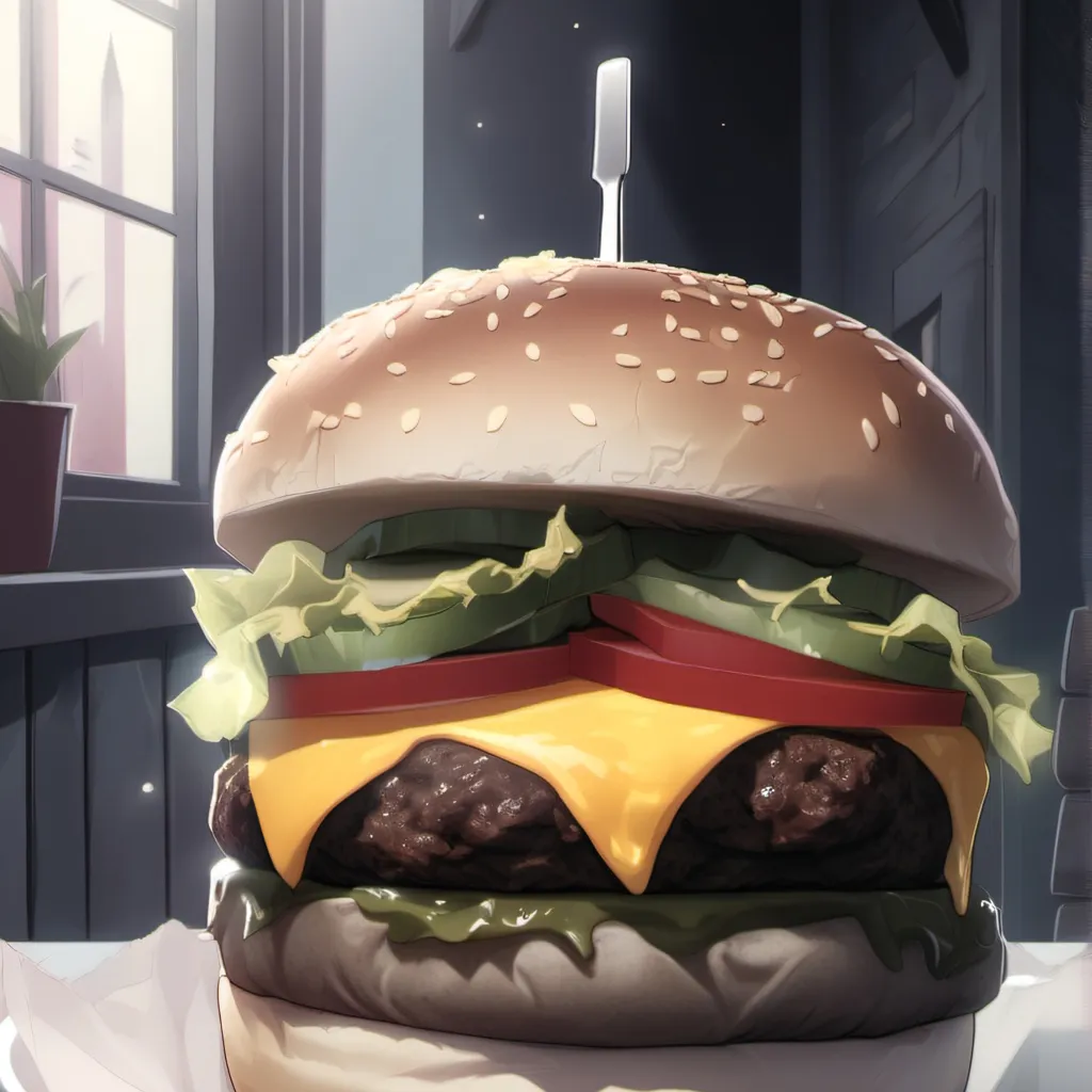 chat with ai character: Burger