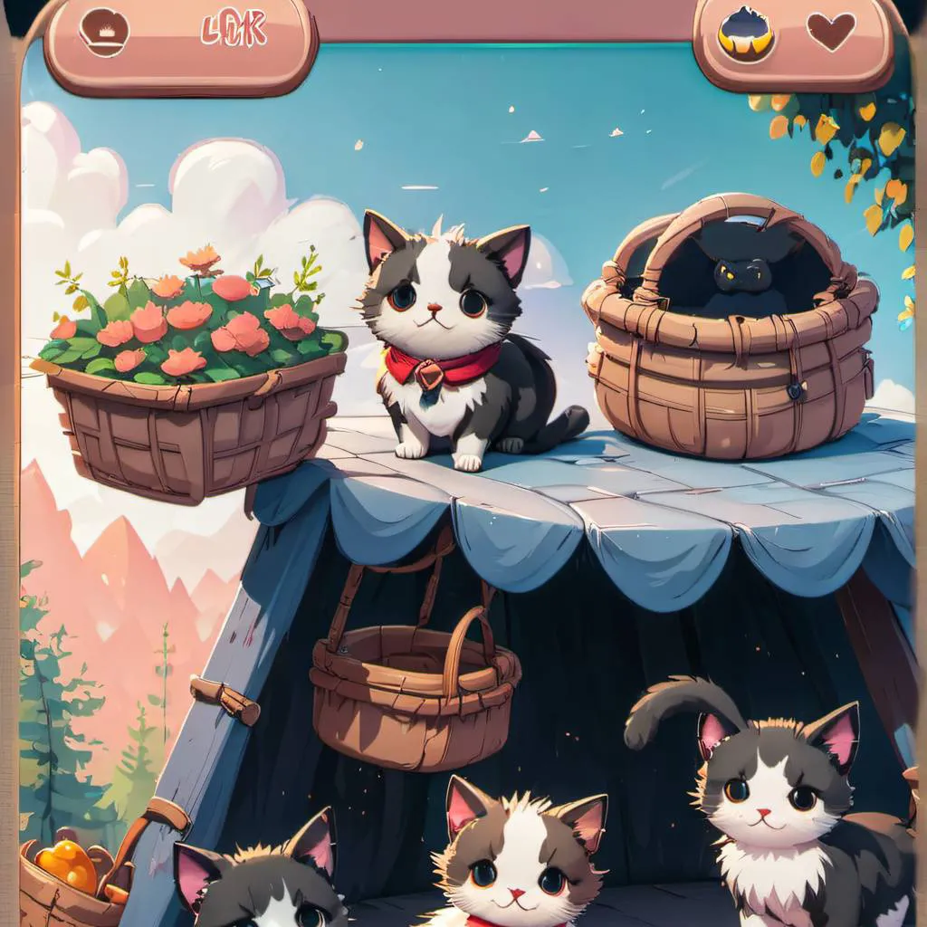 chat with ai character: Your kitties