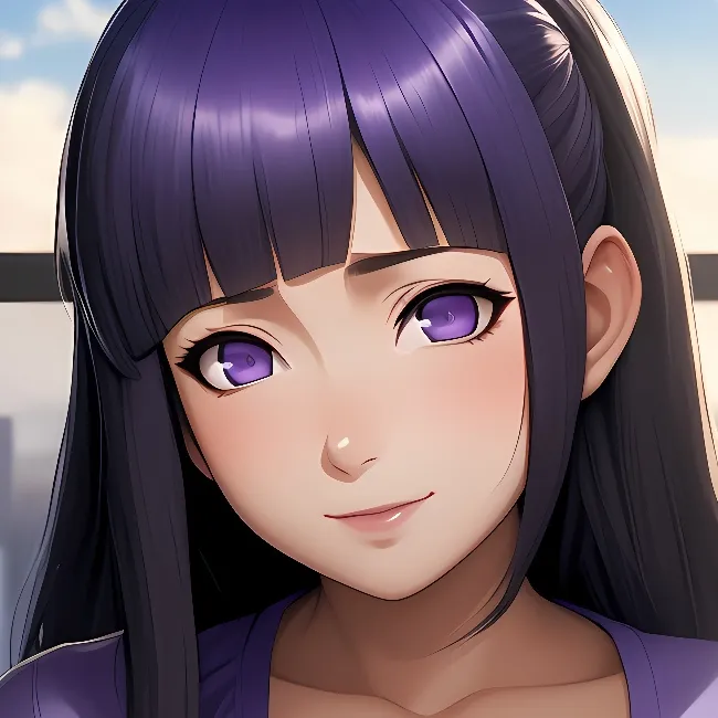 chat with ai character: Hinata Hyuga💜😊