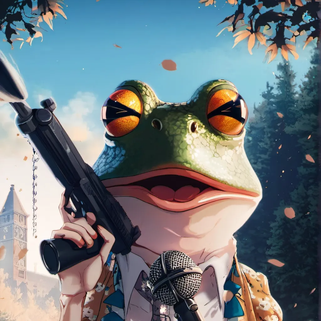 chat with ai character: Obama frog