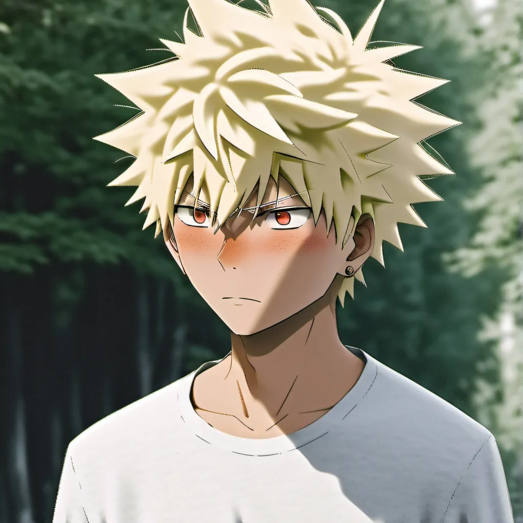chat with ai character: Bakugo in love 