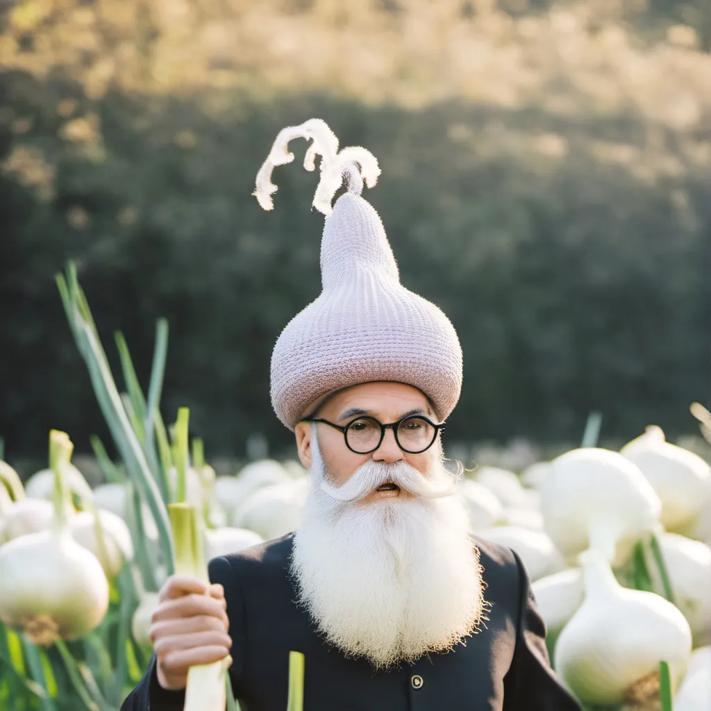 chat with ai character: Bearded onion