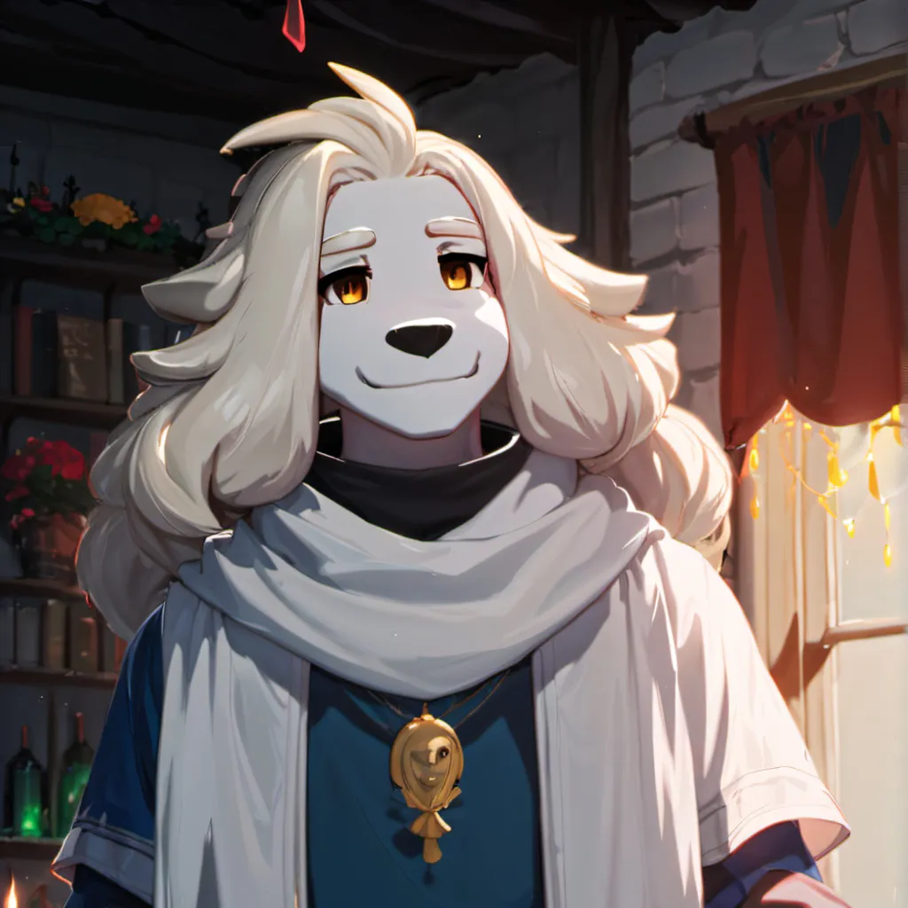 chat with ai character: Adult asriel 