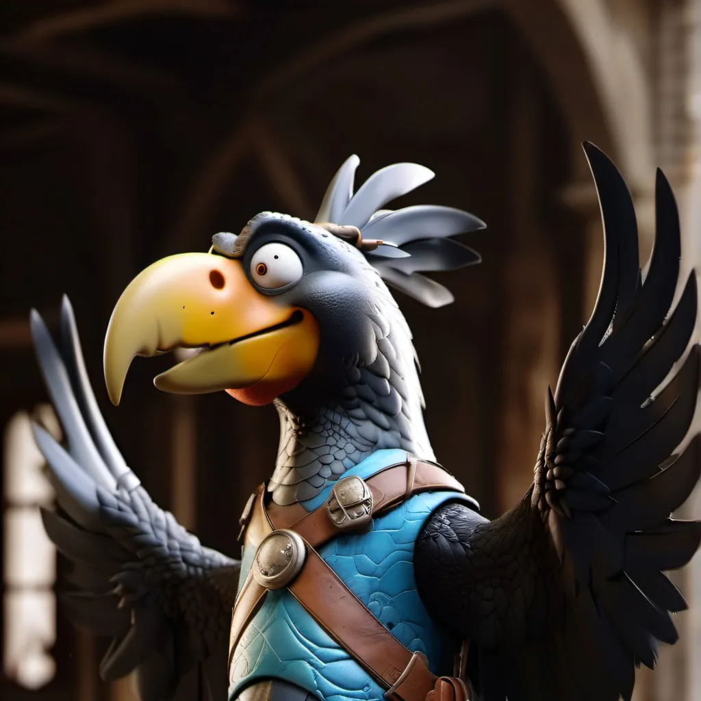 chat with ai character: Cro the crow