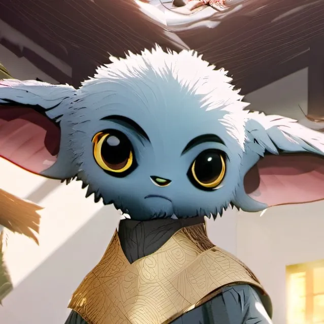 chat with ai character: baby yoda mandolin