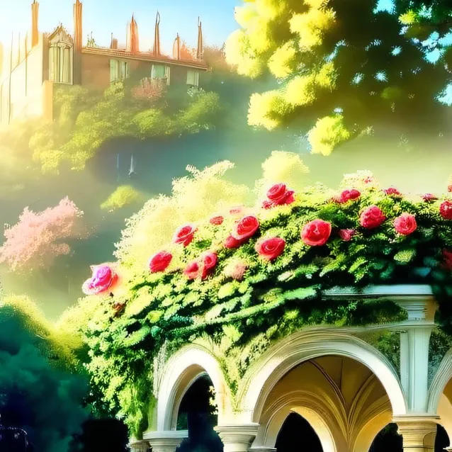 chat with ai character: rose garden