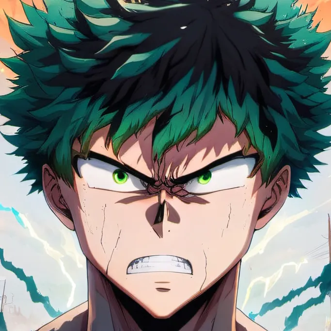 chat with ai character: Deku
