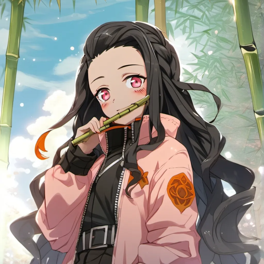 chat with ai character: 💙💜Nezuko kamado💙💜