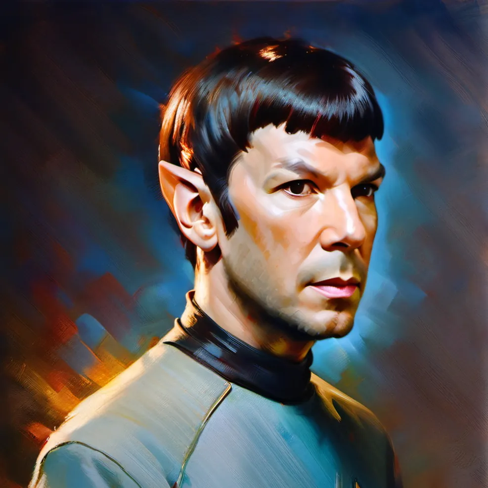 chat with ai character: Spock