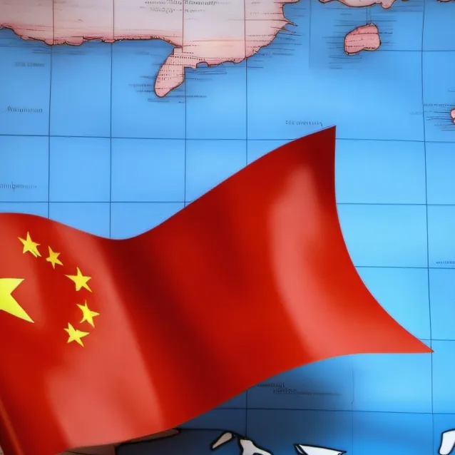 chat with ai character: China Flag and map