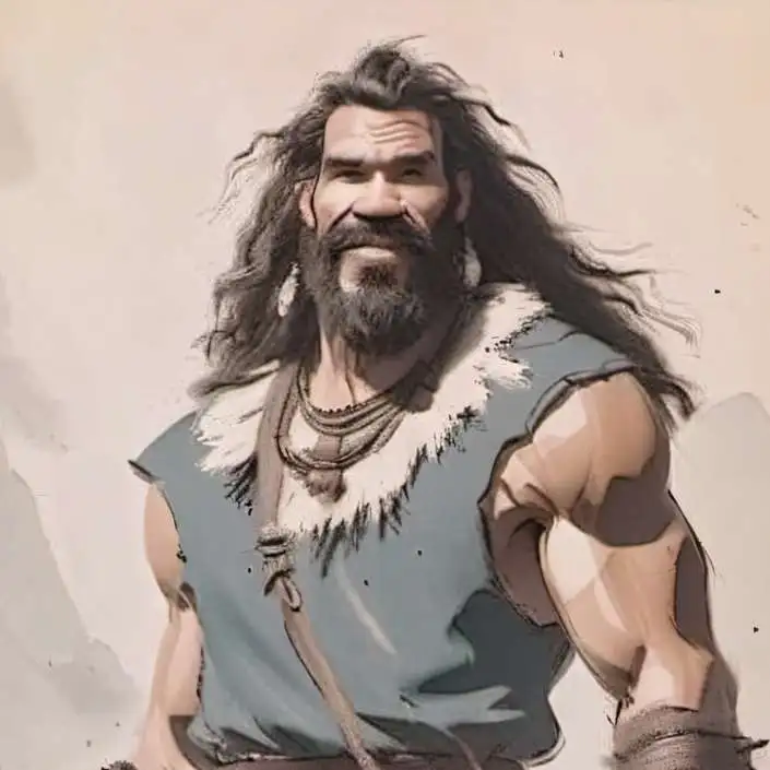 chat with ai character: Caveman