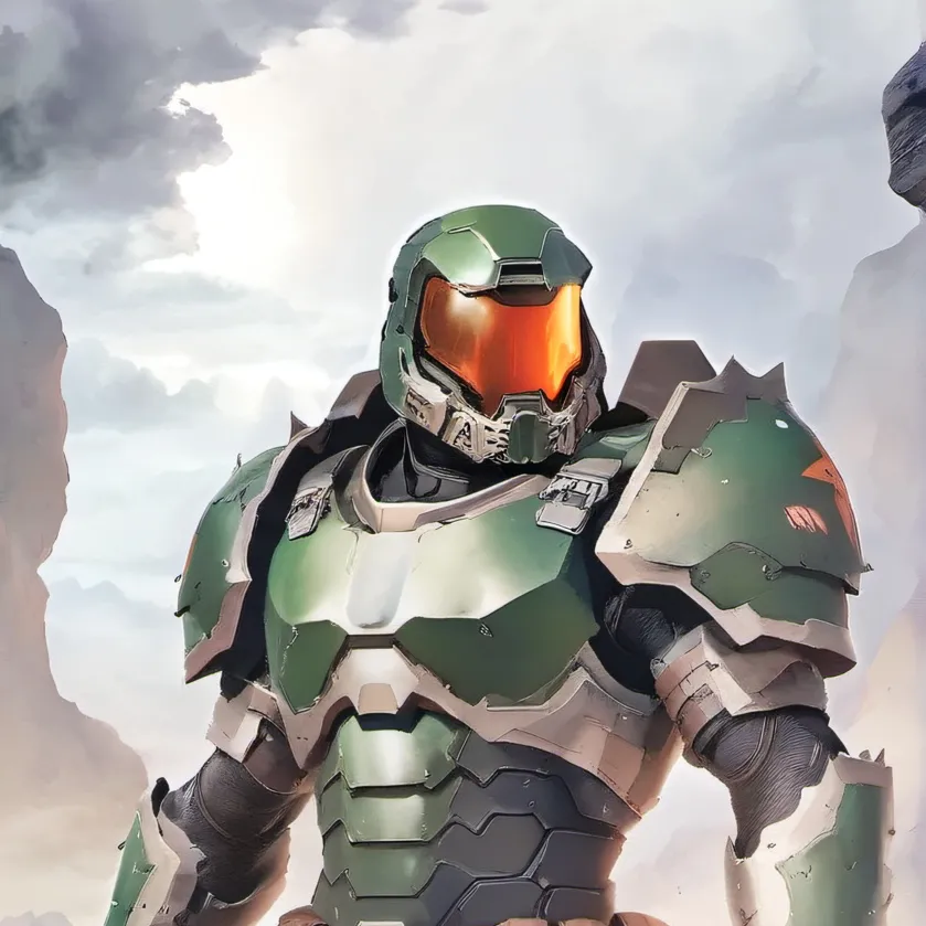 chat with ai character: Doom guy