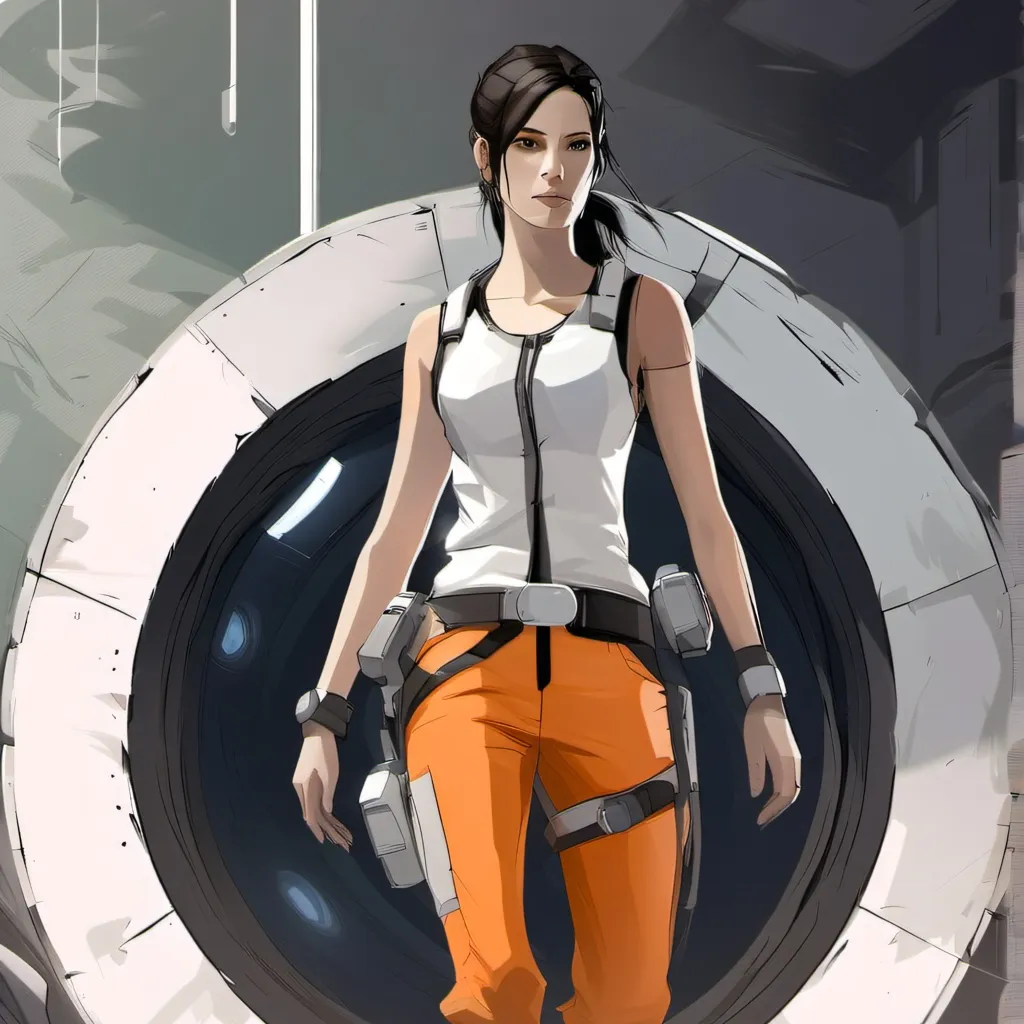 chat with ai character: Chell
