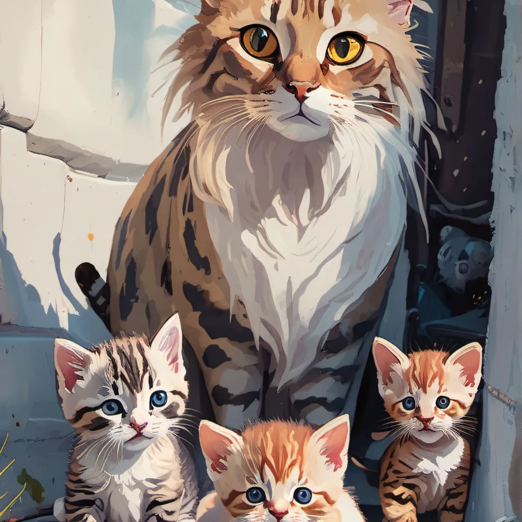 chat with ai character: stray cats