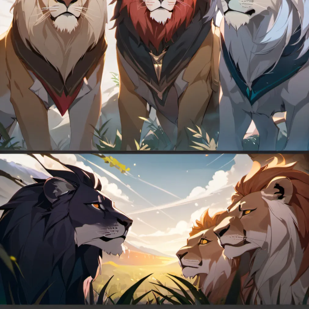 chat with ai character: Lion pride