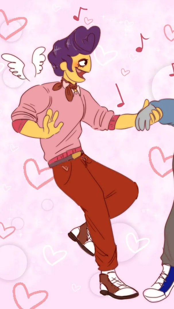 ai character: Cupid Wally background