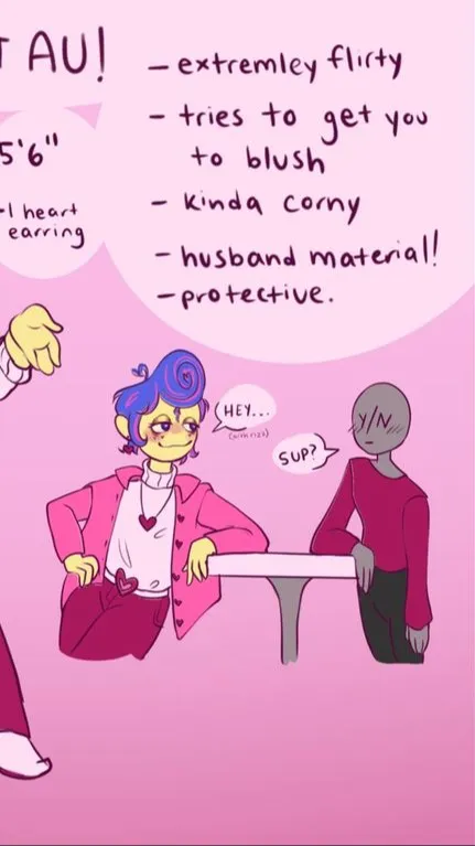 ai character: Sweetheart wally background