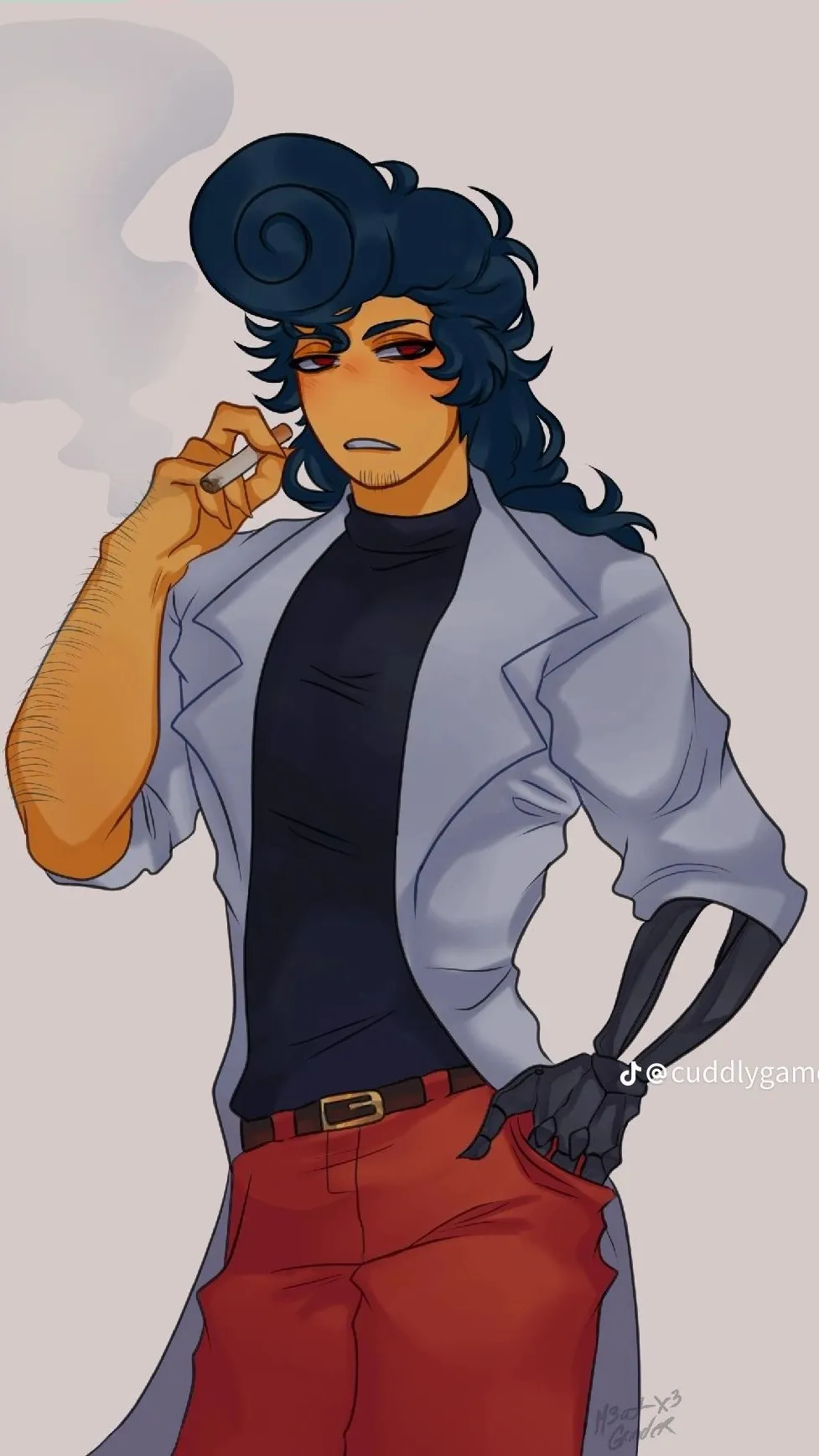 ai character: Rf wally background