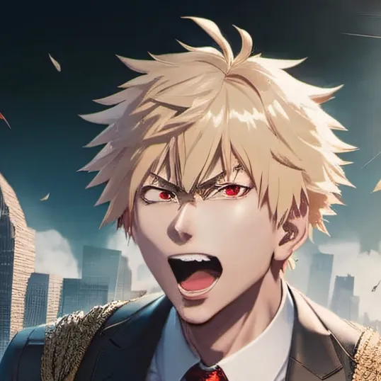 chat with ai character: Bakugo 