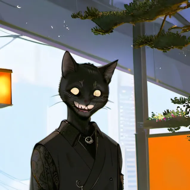 chat with ai character: CarToon Cat