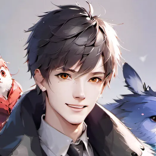 chat with ai character: Lankybox + smil