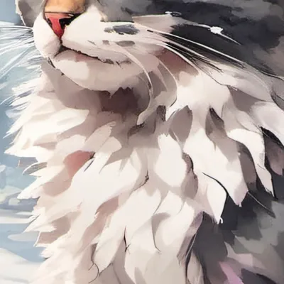 chat with ai character: Fritz grey tabby