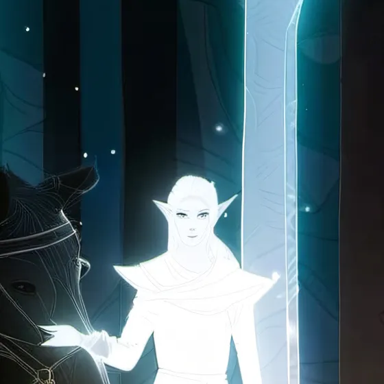 chat with ai character: Nordic Light Elf