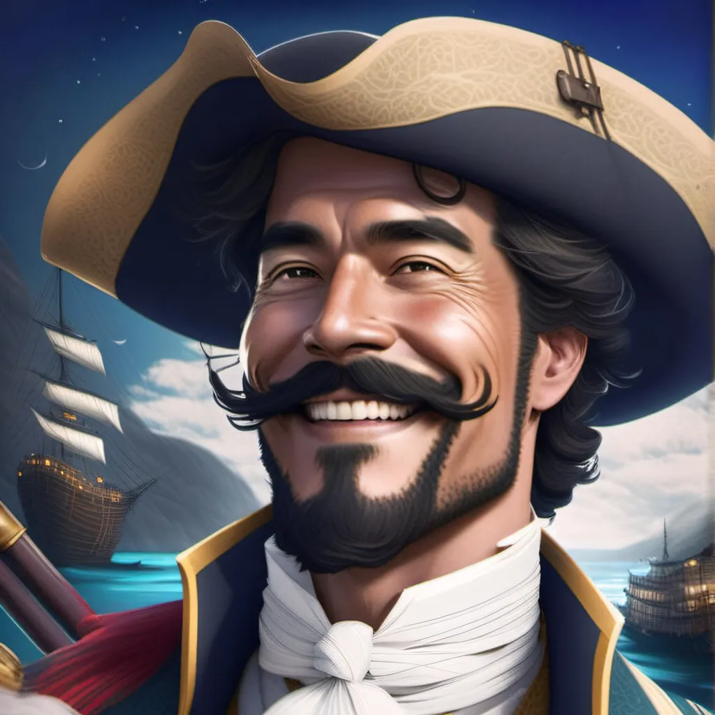 chat with ai character: The Pirate King