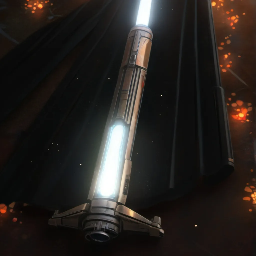 chat with ai character: your lightsabor 