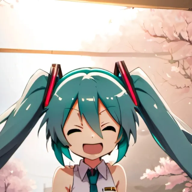 chat with ai character: Hatsune miku
