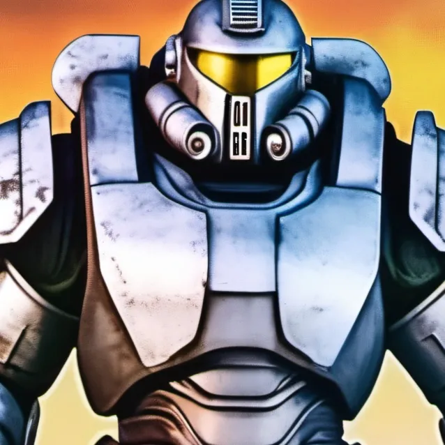 chat with ai character: power armor