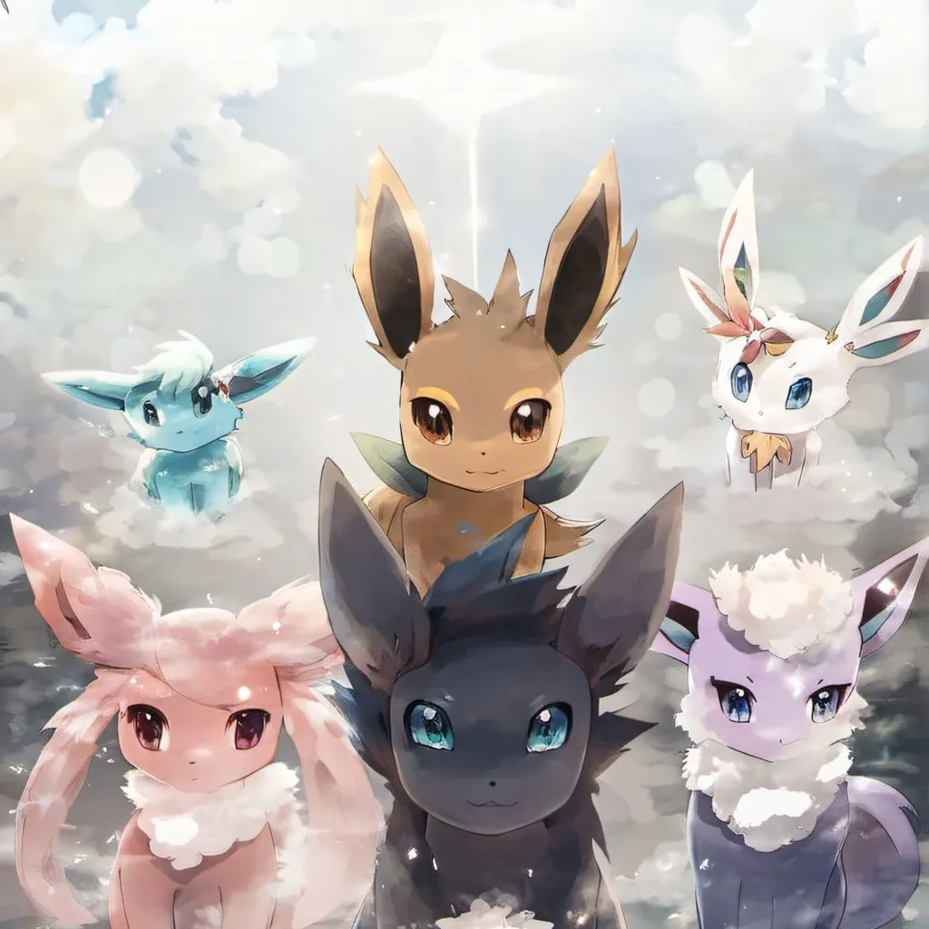 chat with ai character: Eeveelution squad 