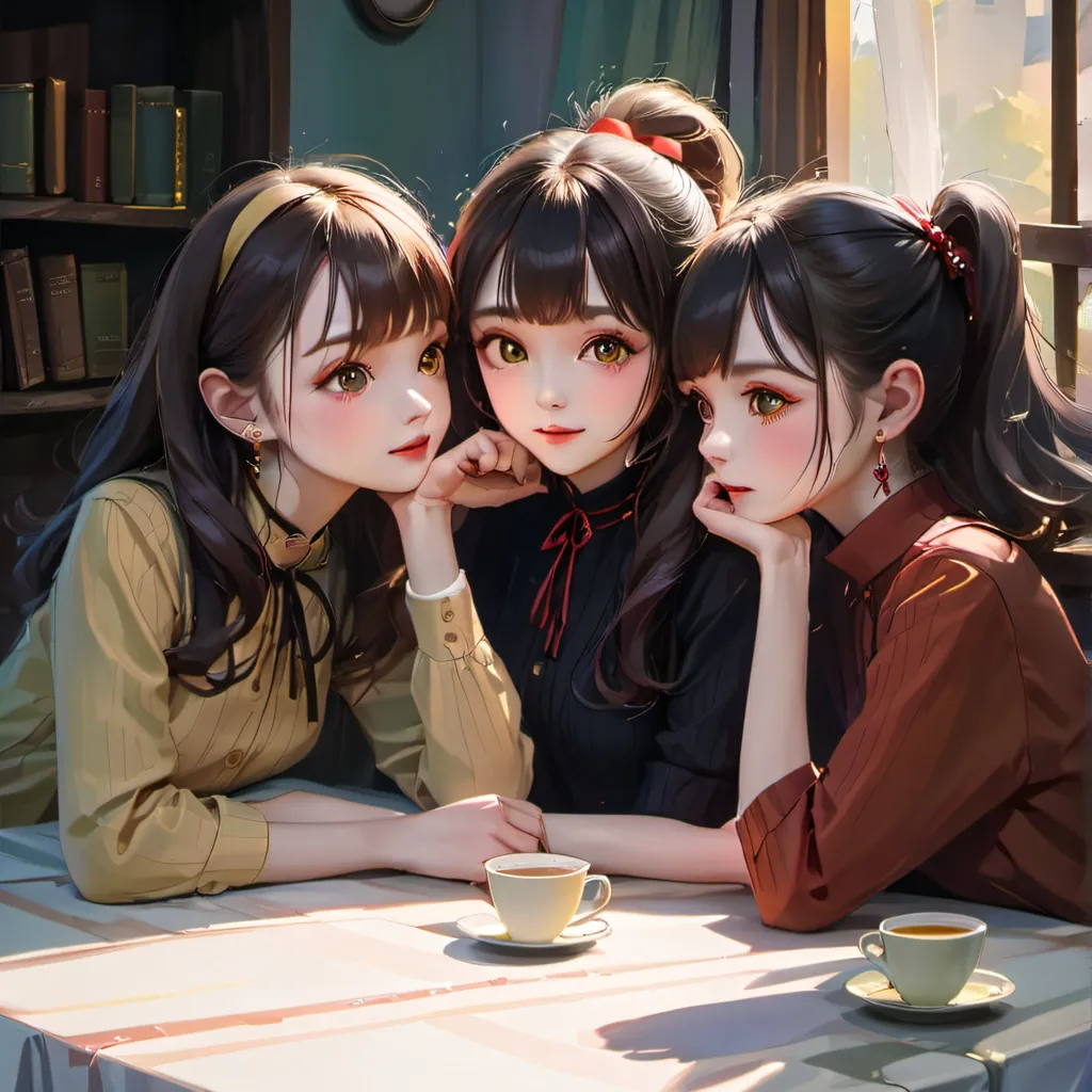 chat with ai character: three sisters