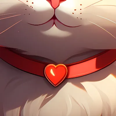 chat with ai character: Heat emoji cat