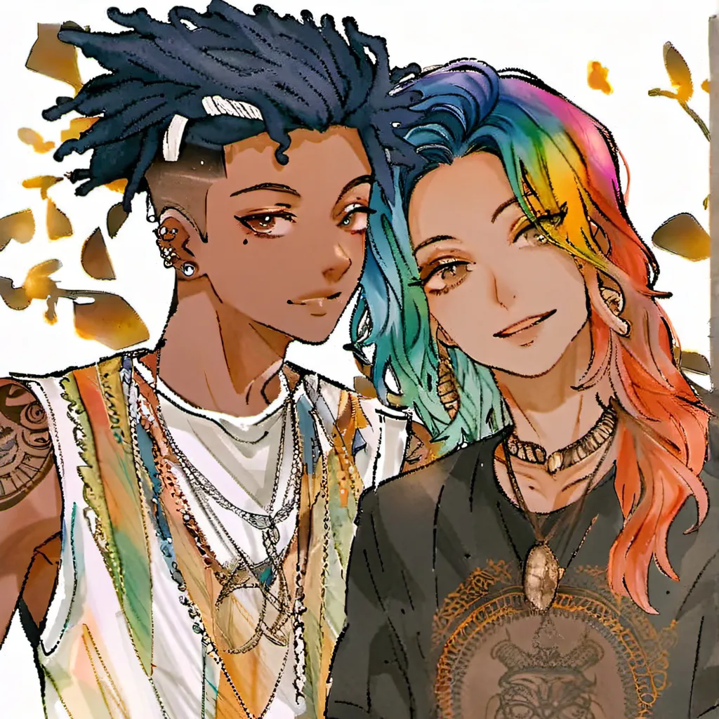 chat with ai character: Damien and max