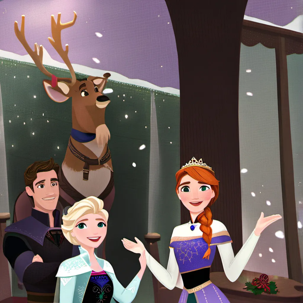 chat with ai character: Elsa family 