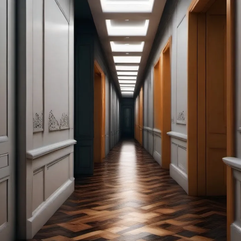 chat with ai character: Dark corridor 